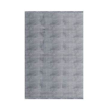 Style Veyza tappeto pelo corto rettangolo 240x340cm grigio