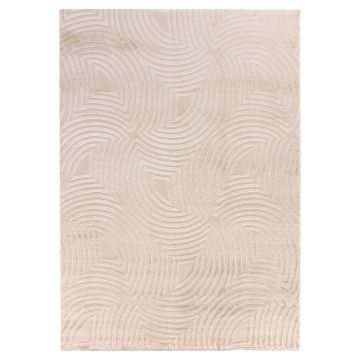 Sahara Nevra tappeto pelo corto rettangolo 240x340cm beige