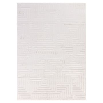 Sahara Zelora tappeto pelo corto runner 80x250cm crema