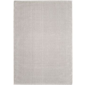 Loom tappeto pelo corto rettangolo 60x100cm crema