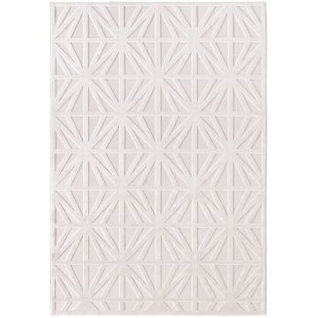 Doha Aryza tappeto pelo corto runner 80x250cm crema