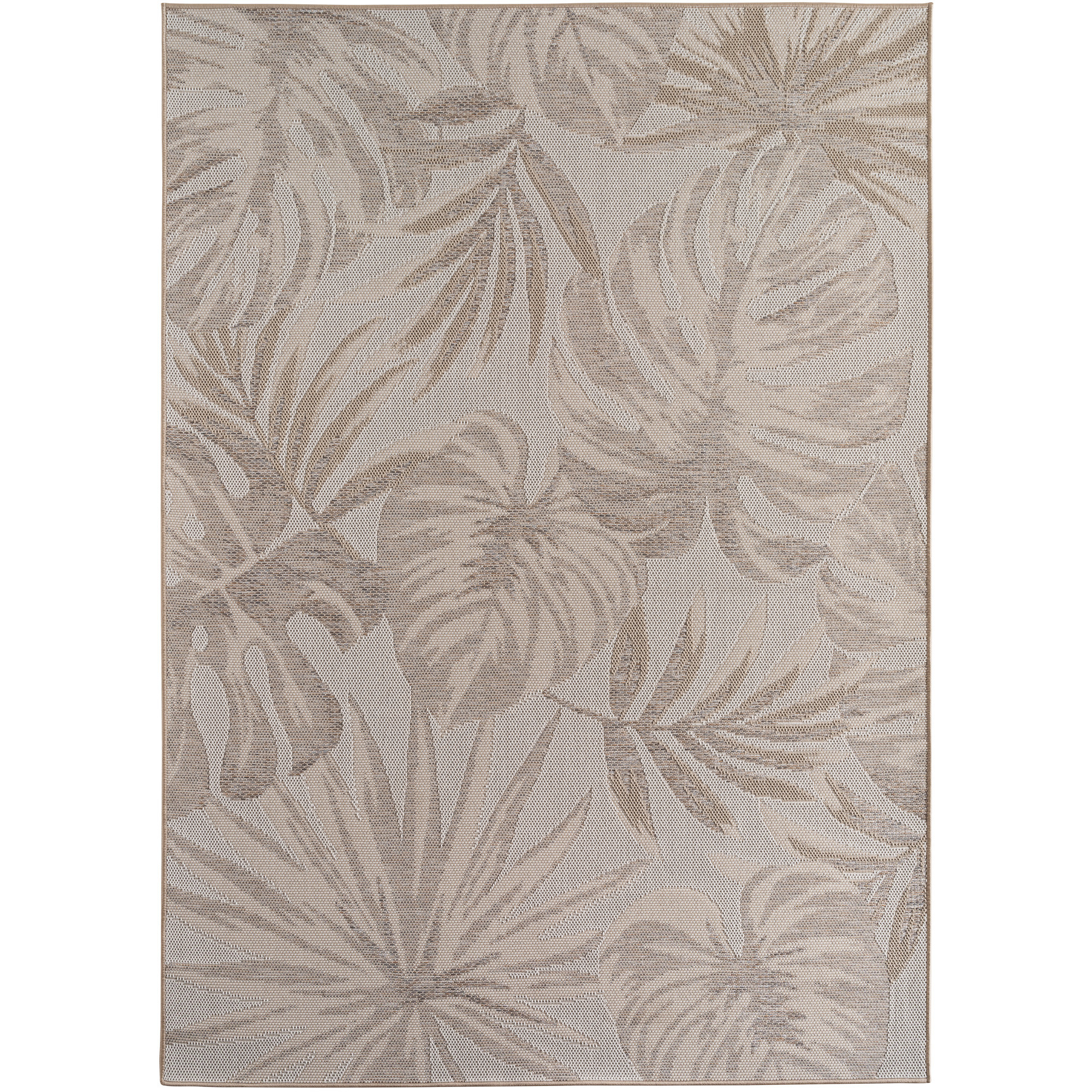 Desert Flo tappeto esterno tessuto piatto rettangolo 240x340cm beige