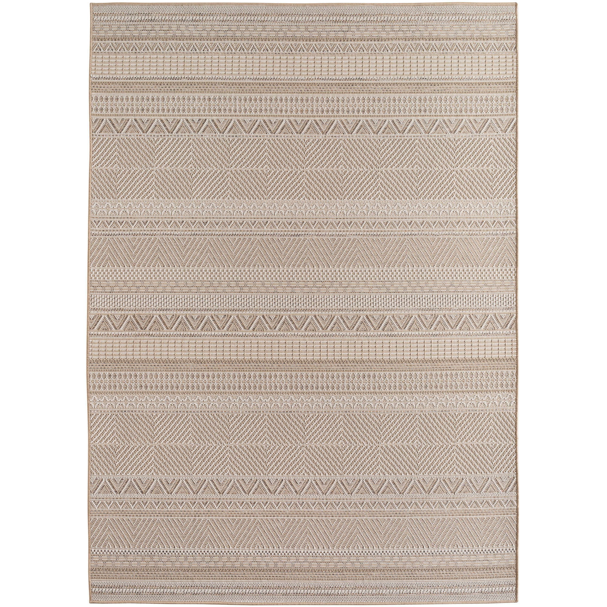 Desert Wav tappeto esterno tessuto piatto rettangolo 240x340cm beige