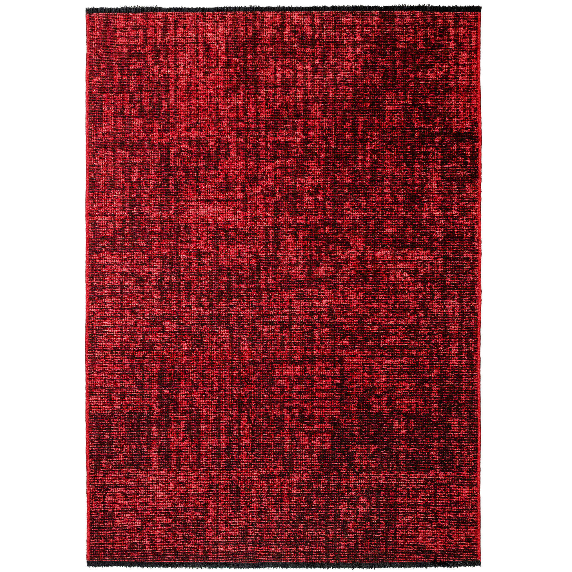 Space tappeto pelo corto rettangolo 200x290cm rosso