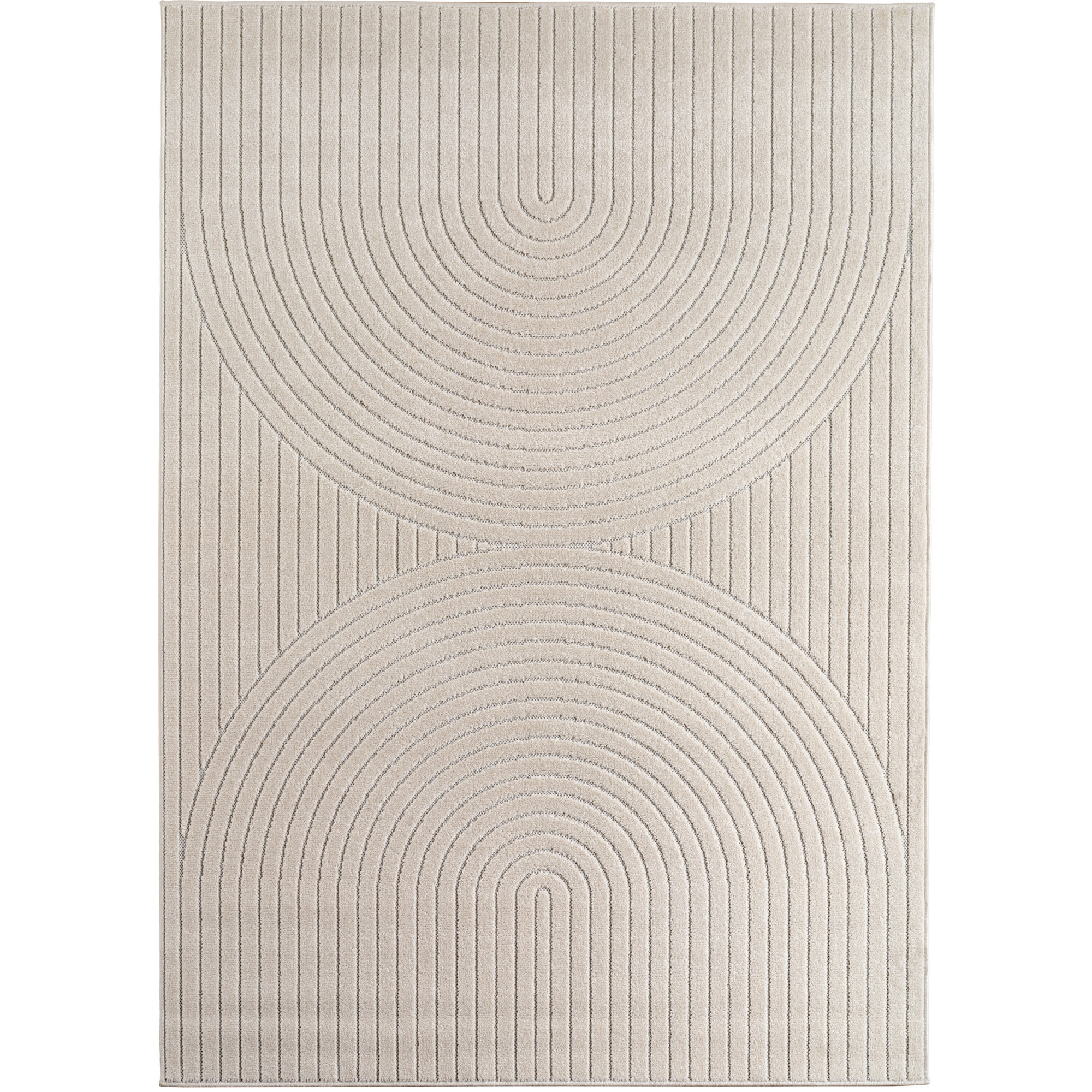 Nova Uro tappeto pelo corto runner 80x150cm crema
