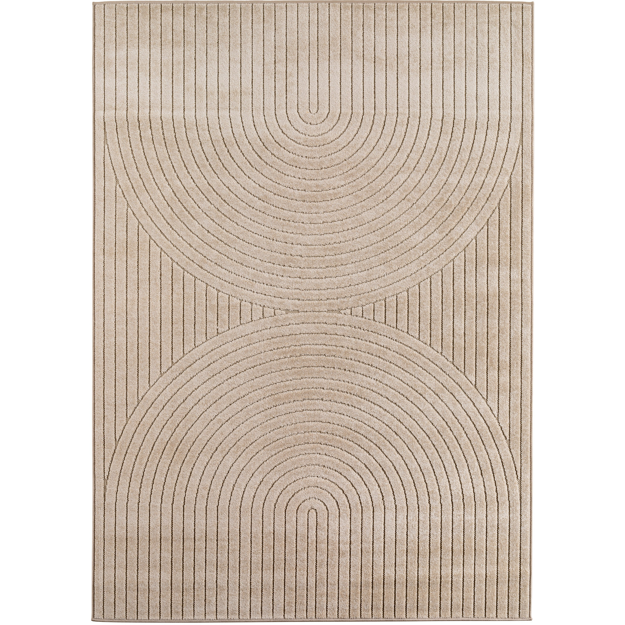 Nova Uro tappeto pelo corto rettangolo 240x340cm beige