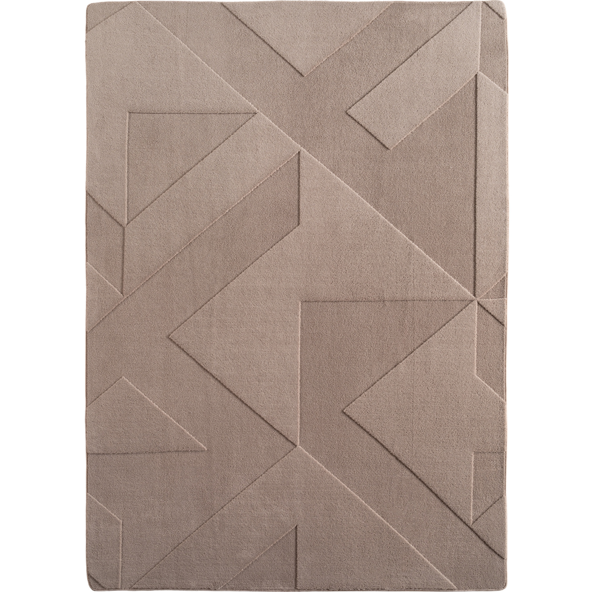Pompei Aro tappeto pelo corto runner 80x250cm beige