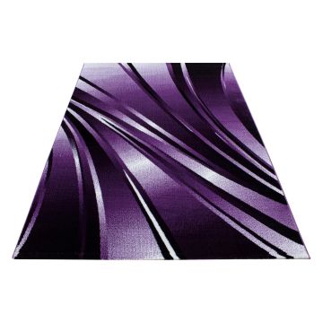 Parma Kristal tappeto pelo corto rettangolo 120x170cm lila