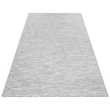 Mambo tappeto esterni tessuto piatto rettangolo 140x200cm taupe