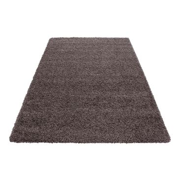 Life Shaggy tappeto pelo lungo rettangolo 240x340cm taupe