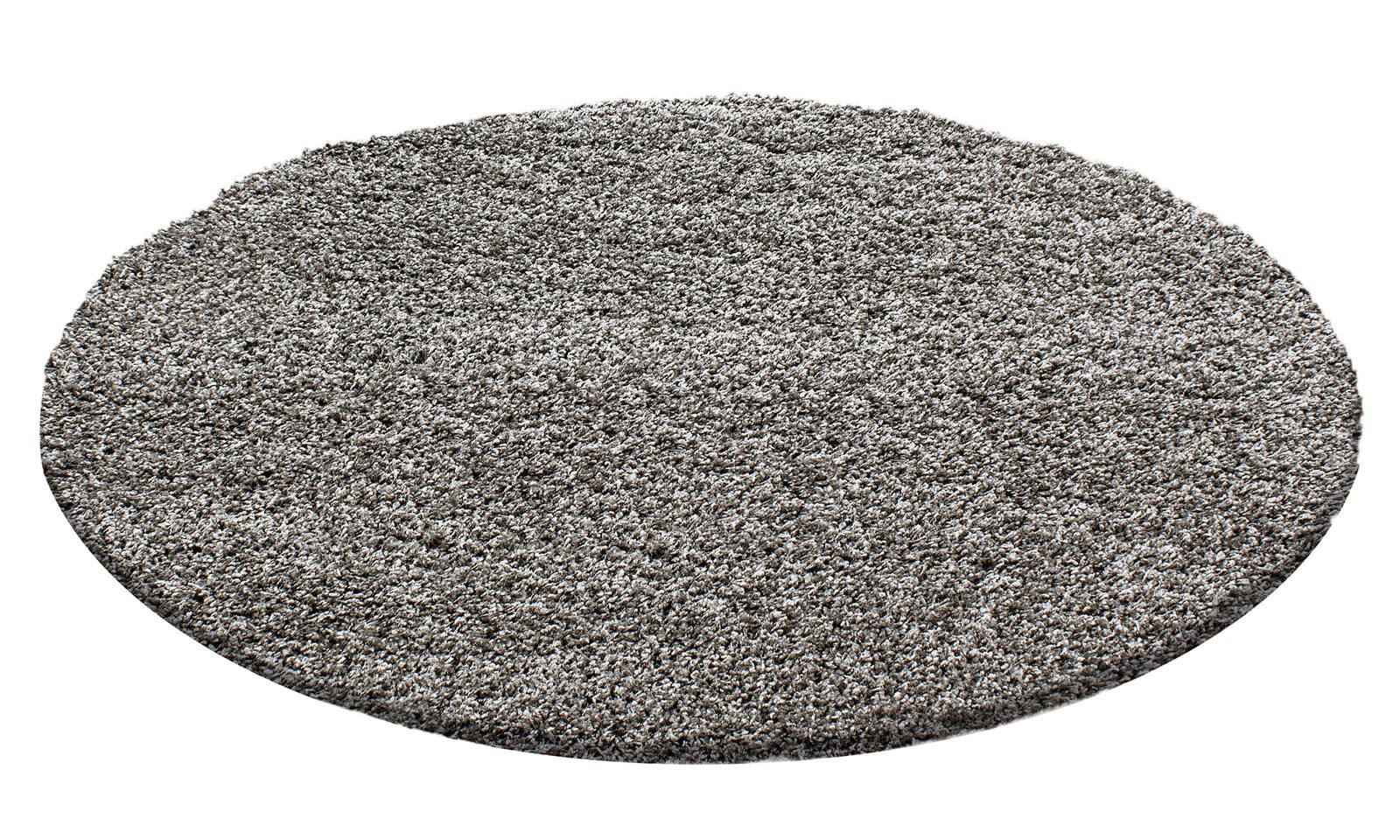 Dream Shaggy tappeto pelo lungo rotonda Ø 80cm taupe