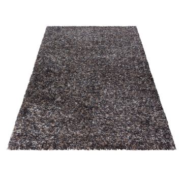 Enjoy Shaggy tappeto pelo lungo rettangolo 120x170cm taupe