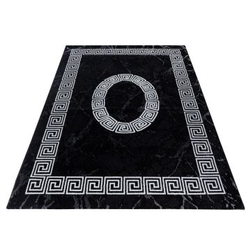 Plus Laby tappeto pelo corto rettangolo 160x230cm nero