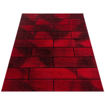 Beta Walx tappeto pelo corto rettangolo 200x290cm rosso