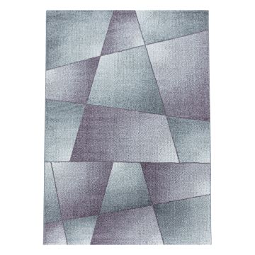 Rio Varie tappeto pelo lungo rettangolo 80x150cm lila