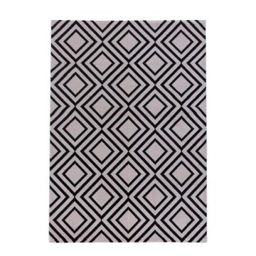 Costa Rhombus tappeto pelo corto rettangolo 240x340cm rosa