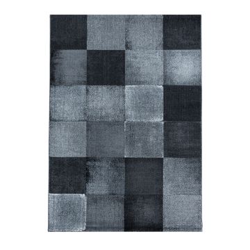 Costa Duva tappeto pelo corto rettangolo 240x340cm nero