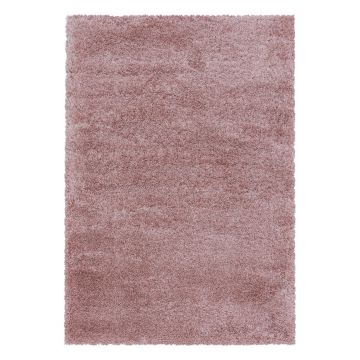 Fluffy Shaggy tappeto pelo lungo rettangolo 240x340cm fucsia