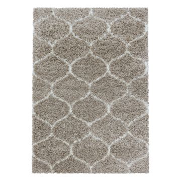 Salsa Shaggy tappeto pelo lungo rettangolo 60x110cm beige