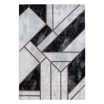 Naxos Kera tappeto pelo corto rettangolo 120x170cm bronzo