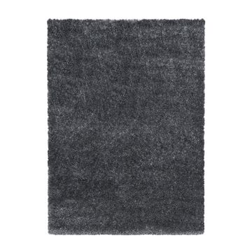 Brilliant Shaggy tappeto pelo lungo rettangolo 240x340cm grigio