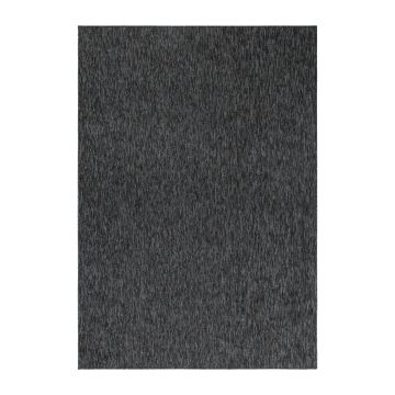 Nizza tappeto pelo corto rettangolo 240x340cm antracite