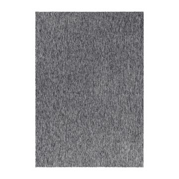 Nizza tappeto pelo corto rettangolo 240x340cm grigio