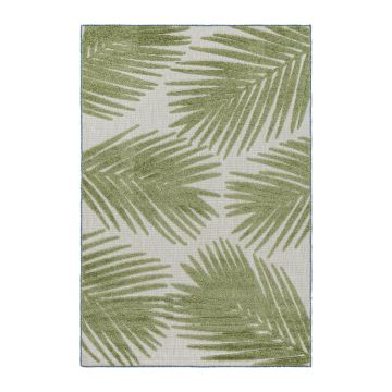 Bahama Palm tappeto esterno pelo lungo/corto rettangolo 240x340cm verde
