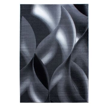 Plus Scala tappeto pelo corto rettangolo 240x340cm nero