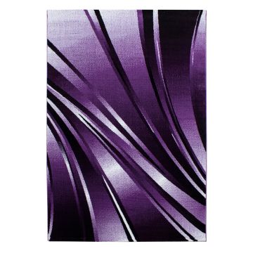 Parma Kristal tappeto pelo corto rettangolo 240x340cm lila