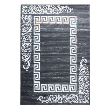 Miami Henna tappeto pelo corto rettangolo 240x340cm grigio
