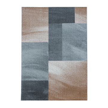 Efor Trapz tappeto pelo corto rettangolo 240x340cm rame