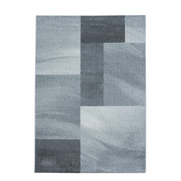 Efor Trapz tappeto pelo corto rettangolo 240x340cm grigio