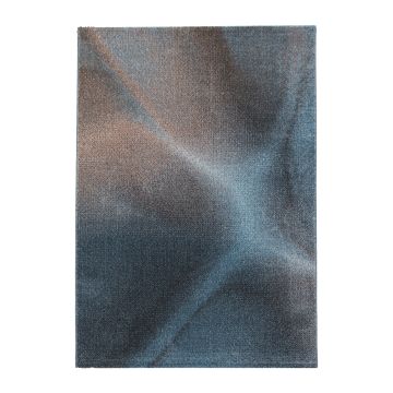 Efor Galax tappeto pelo corto rettangolo 240x340cm blu