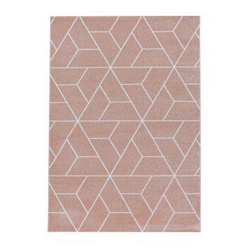 Efor Korz tappeto pelo corto rettangolo 240x340cm fucsia