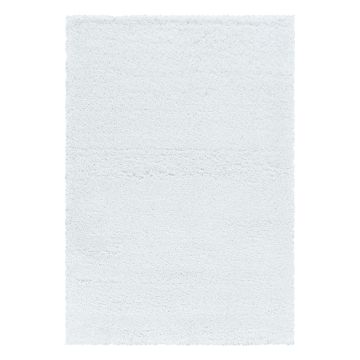 Fluffy Shaggy tappeto pelo lungo rettangolo 240x340cm bianco