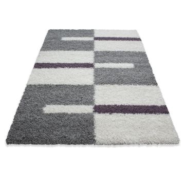 Gala Shaggy tappeto pelo lungo runner 100x200cm lila