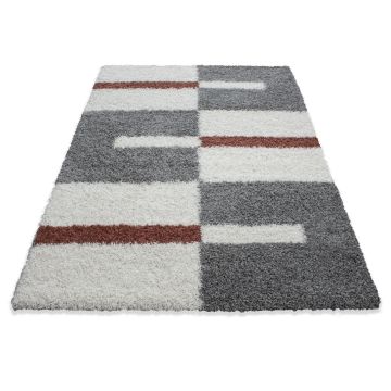 Gala Shaggy tappeto pelo lungo rettangolo 240x340cm terra