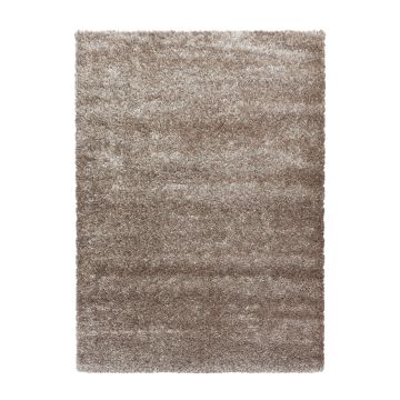 Brilliant Shaggy tappeto pelo lungo rettangolo 240x340cm taupe