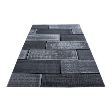 Plus Wallz tappeto pelo corto rettangolo 200x290cm nero