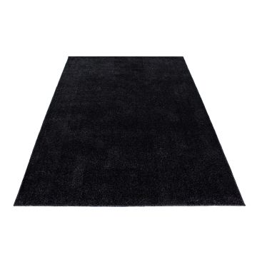 Ata tappeto pelo corto rettangolo 60x100cm antracite