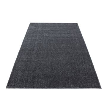 Ata tappeto pelo corto rettangolo 60x100cm grigio