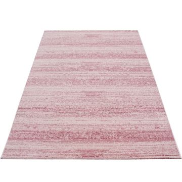 Plus tappeto pelo corto rettangolo 200x290cm rosa