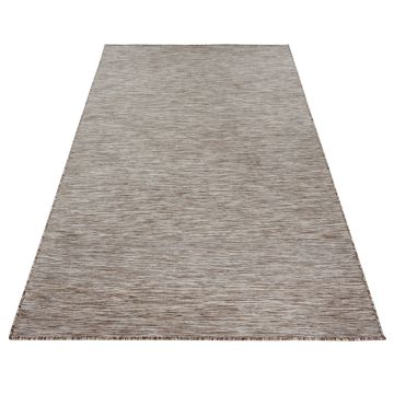 Mambo tappeto esterni tessuto piatto rettangolo 80x150cm beige