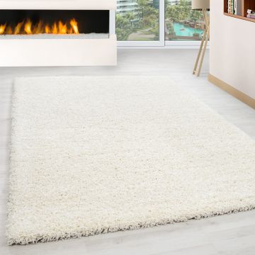 Life Shaggy tappeto pelo lungo rettangolo 300x400cm crema