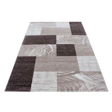 Parma Jawa tappeto pelo corto rettangolo 120x170cm marrone