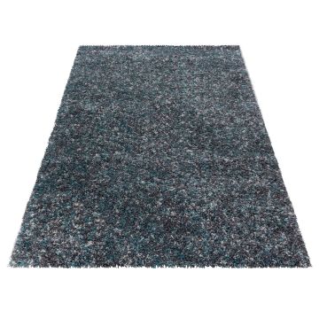 Enjoy Shaggy tappeto pelo lungo rettangolo 200x290cm blu