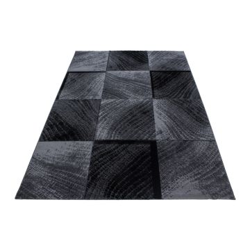 Plus Blocco tappeto pelo corto rettangolo 200x290cm nero