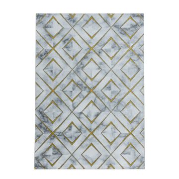 Naxos Rhamnous W tappeto pelo corto runner 80x250cm oro