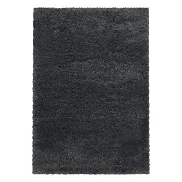 Fluffy Shaggy tappeto pelo lungo rettangolo 280x370cm grigio